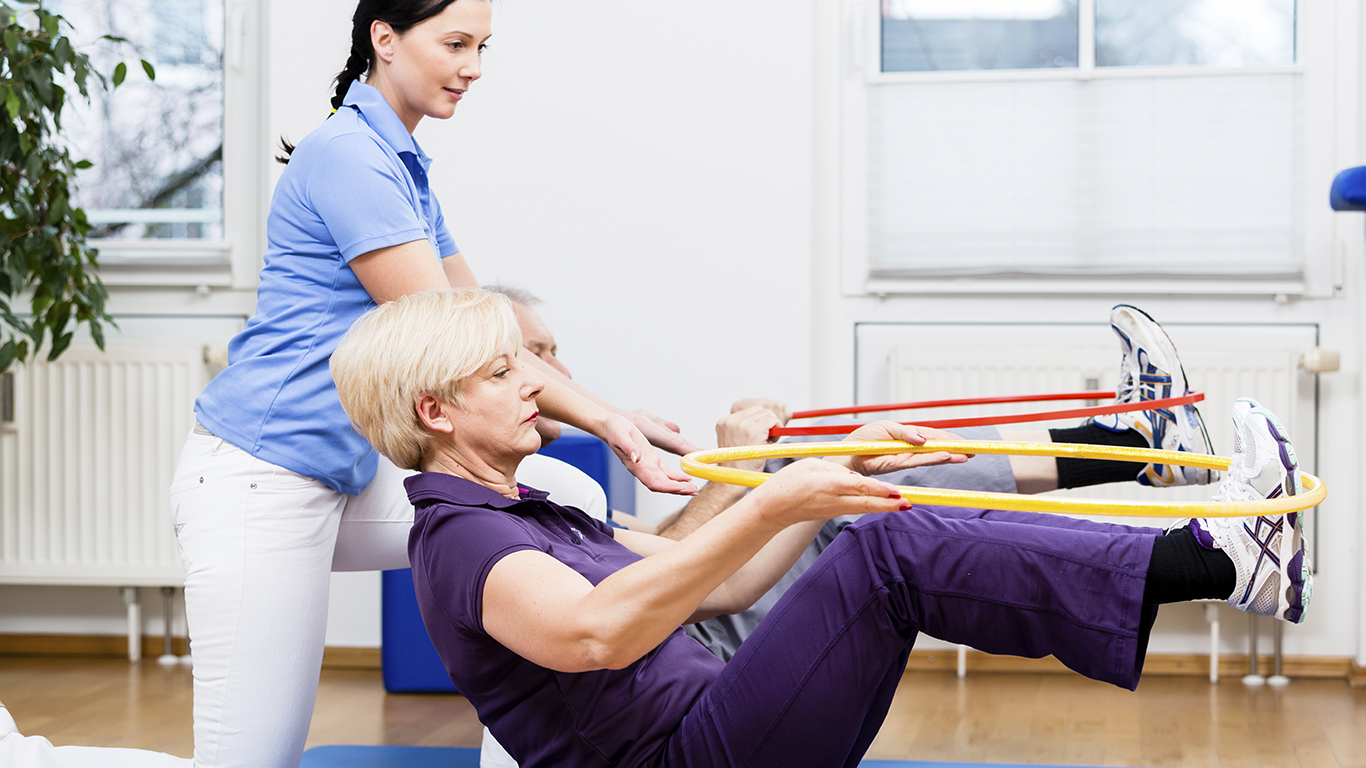 Os benefícios da fisioterapia geriátrica
